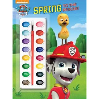 Only at: Paw Patrol Spring to the Rescue! Deluxe Paint Box Book