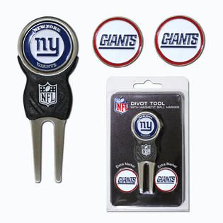 Team Golf New York Giants Divot Tool Pack with Signature Tool
