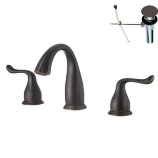 Yosemite Home Decor Double Handle Widespread Bathroom Faucet