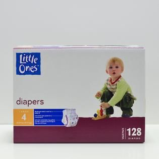 Little Ones  Diaper Size 4 Value Box