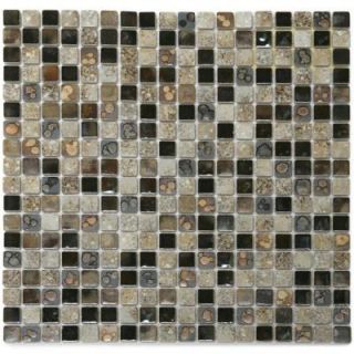 Solistone Terrene Solstice 12 in. x 12 in. x 6 mm Porcelain Mesh Mounted Mosaic Tile (10 sq. ft. / case) 2003