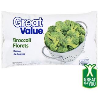 Great Value Broccoli Florets, 14 oz