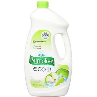 Palmolive ECO Dishwasher Liquid Detergent Citrus Apple Splash, 75 oz