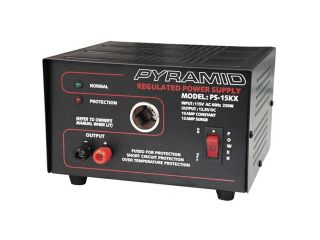 PYRAMID PS15KX 10 Amp Power Supply w/Cigarette Lighter Plug