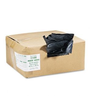 Webster ReClaim Can Liners, 40 45 gallon, 1.25mil, 40 x 46   Office
