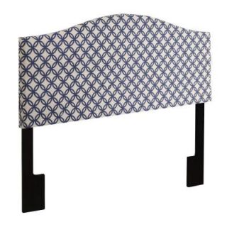 PRI Upholstered Queen Headboard in Navy DS 2280 250 QN