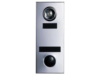 AF Florence   Auth Chimes, 686101, Anodized Aluminum, Door Viewer And Non Electric Chime Combination, Chime Door Viewer