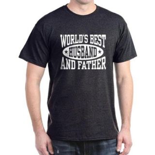 CafePress Big Men's World's Best Husband and Father T Shirt