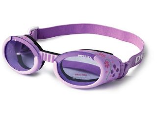 Doggles DGILXS15 ILS Extra Small Lilac Flower Frame  Purple Lens