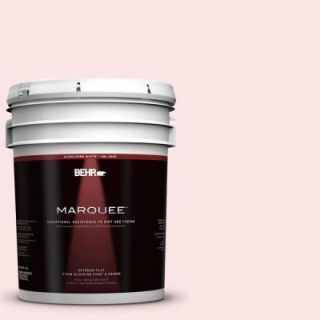 BEHR MARQUEE 5 gal. #130A 1 Sweet Nothing Flat Exterior Paint 445005