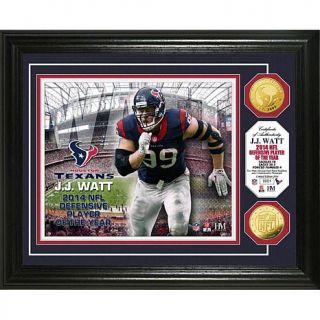 Officially Licensed NFL Limited Edition 2014 Defensive Player of the Year Goldt   7893738