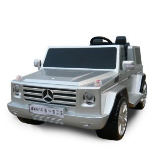 Kidz Motorz Mercedes Benz G55 AMG Two Seater Ride On in Silver
