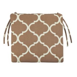 Home Decorators Collection Landview Taupe Outdoor Seat Cushion 1572620830