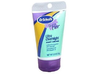 Dr. Scholl's For Her Ultra Overnight Foot Cream, 3.5 oz