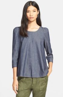 The Great The Darling Cotton Chambray Shirt