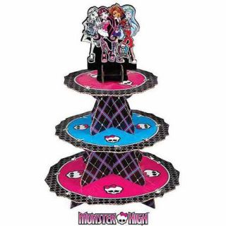 Wilton 3 Tier Treat Stand, Monster High 24 ct. 1512 6677