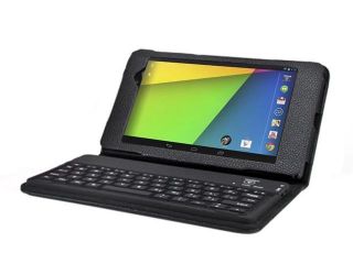 Newest Bluetooth Wireless Keyboard Case for Google FHD 2nd Gen 2013 Nexus 7   Bluetooth Headsets & Accessories