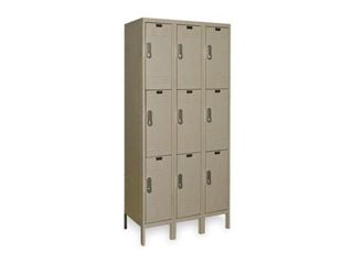 Electronic Locker, W36, D15, H78, Parchment