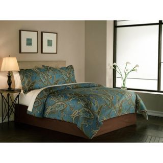 Monterey Comforter Mini Set, Paisley Blue