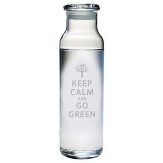 Keep Calm and Go Green Water Bottle   16286731  
