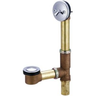 Central Brass Multi Tub Pop Up Drain in PVD Polished Chrome 1675
