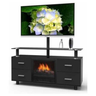 Stonegate Galaxy TV Stand with Electric Fireplace
