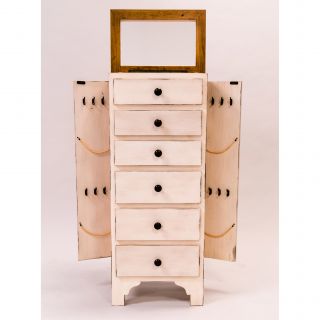 Lily Jewelry Armoire with Mirror by Hives & Honey