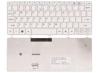 Replacement Keyboard for Acer Aspire One 532 Laptops ASPIRE ONE KB WHITE