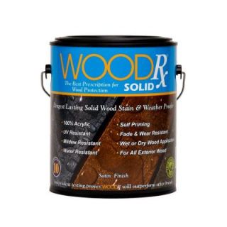 WoodRx 1 gal. Brazil Nut Solid Wood Stain and Sealer 600771