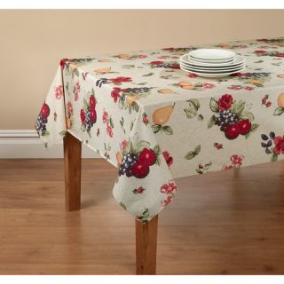 Mainstays Fruit Tablecloth with Table Protector