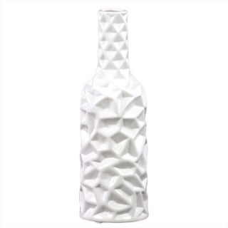 White 3.9 inch Ceramic Vase (Pack of 2)