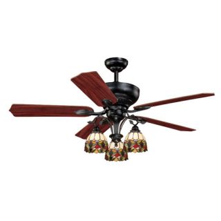 52 French Country 5 Blade Ceiling Fan