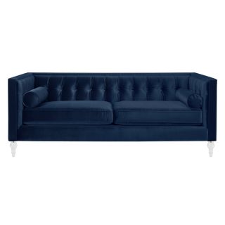 Jack Estate Blue Sofa with Acrylic Legs   18024964  