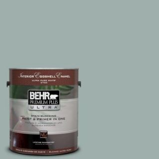 BEHR Premium Plus Ultra 1 gal. #N430 3 Garden Vista Eggshell Enamel Interior Paint 275401
