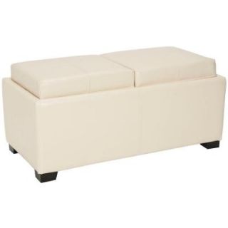 Home Decorators Collection Jean Double Tray Rectangular Ottoman HUD8234K