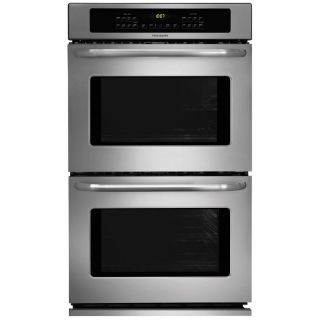 Frigidaire Self Cleaning Double Electric Wall Oven (Stainless Steel) (Common: 27 in; Actual: 27 in)