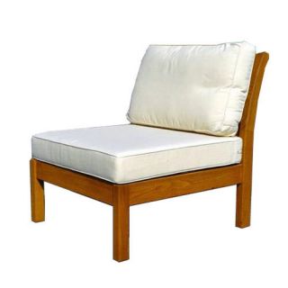 Haste Garden Kamea Sectional Deep Seating Armless Chair with Cushion