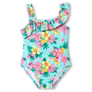 Just One You™ Made by Carters® Girls Mint Floral One Piece