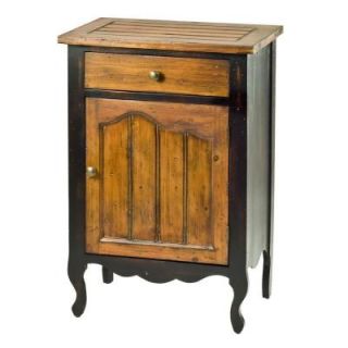 Home Decorators Collection Lyle Decorative Cabinet in Oak and Java AMH4012A