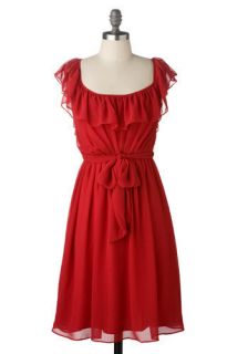 She's a Lady Dress in Cranberry  Mod Retro Vintage Dresses