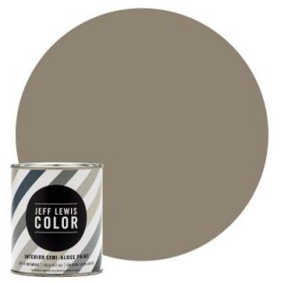 Jeff Lewis Color 1 qt. #JLC110 Clay Semi Gloss Ultra Low VOC Interior Paint 504110