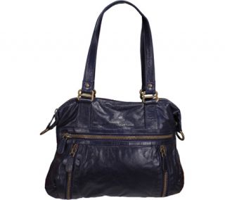 Womens Latico Hazel Gathered Shoulder Bag 7605   Navy Leather