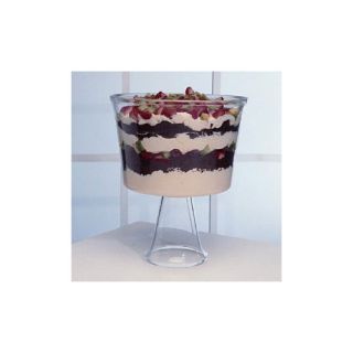 William Bounds Grainware Necessities Trifle Serving Bowl Cake Stand