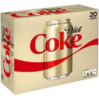 Caffeine Free Diet Coke, 12 fl oz, 20 Pack