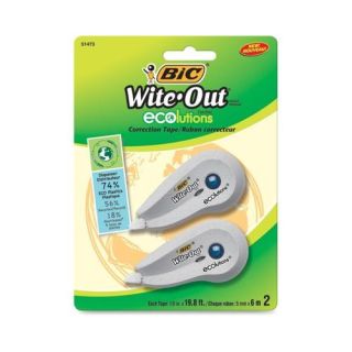 BIC Wite Out Ecolutions Correction Tape BICWOETP21