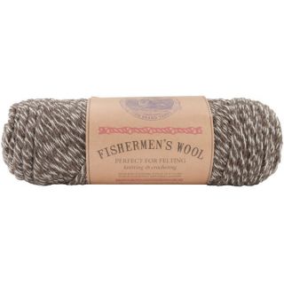 Lion Brand Fishermens 8 oz Maple Tweed Virgin Wool Yarn