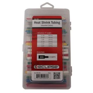 Eclipse Tools Heat Shrink Tubing   Assorted Colors 902 460