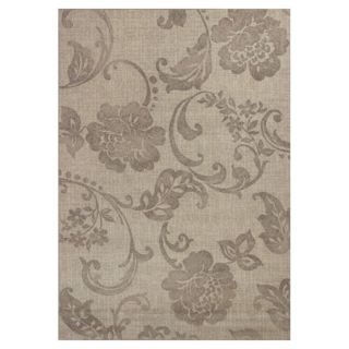 KAS Rugs Gorgeous Transitions Gray Rectangular Indoor Woven Distressed Area Rug (Common: 8 x 11; Actual: 94 in W x 134 in L x 0 ft Dia)