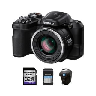 FUJIFILM S8600 Camera Black 32GB Bundle   Shopping   The