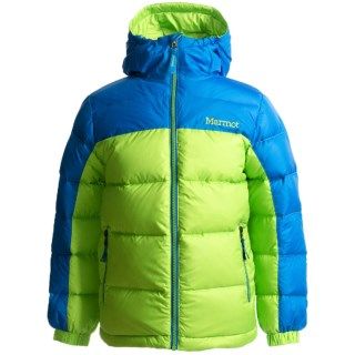 Marmot Guides Down Hoodie Jacket (For Boys) 5805D